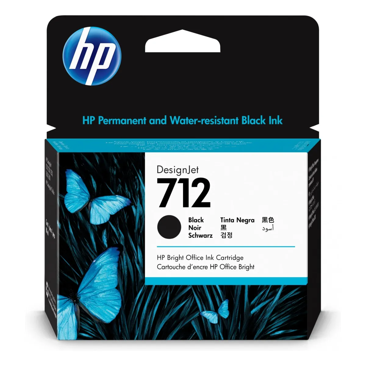 Druckerpatrone HP 712 schwarz 80 ml (3ED71A)