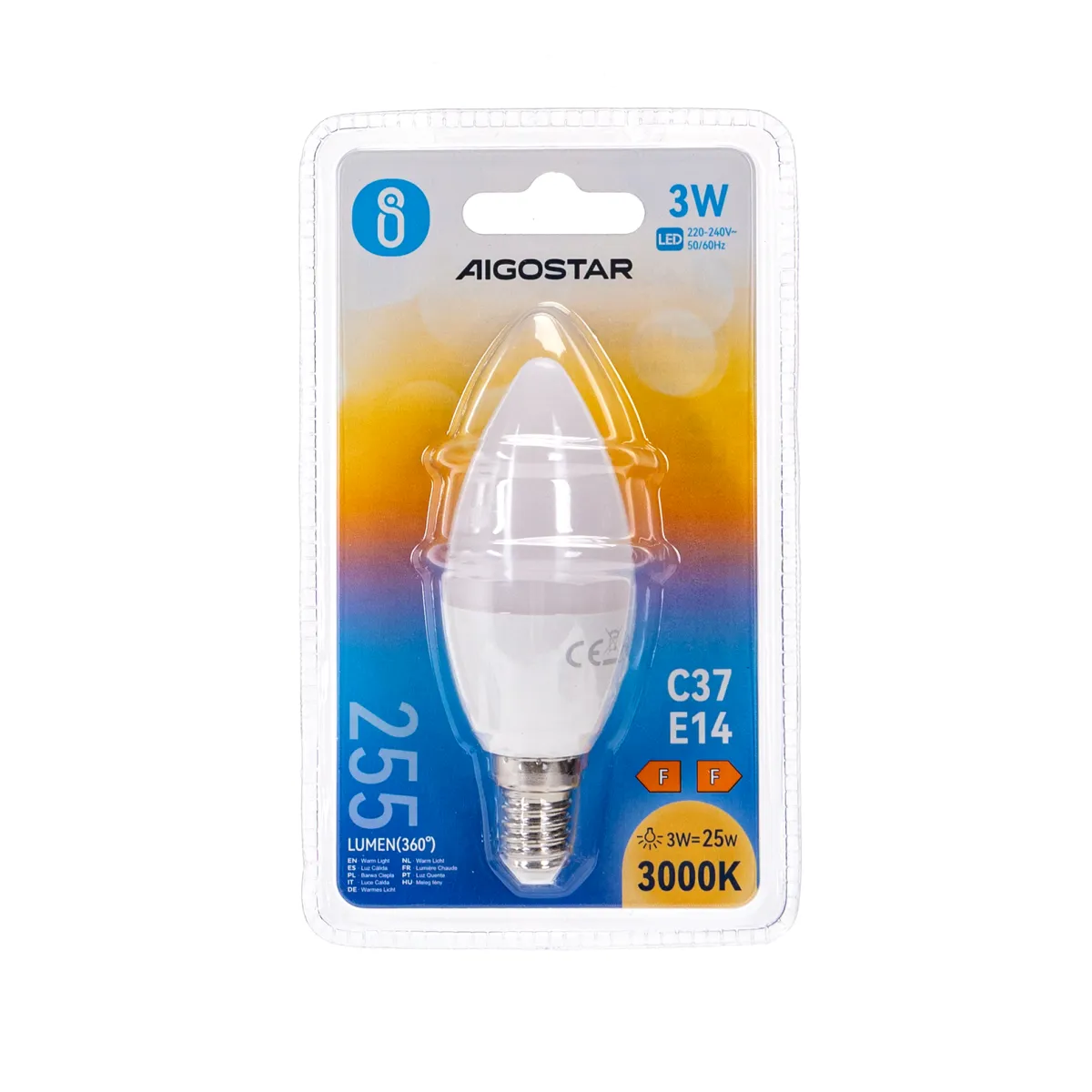 Aigostar LED 'Kerze', 3W, E14 Aigostar LED 'Kerze', 3W, E14