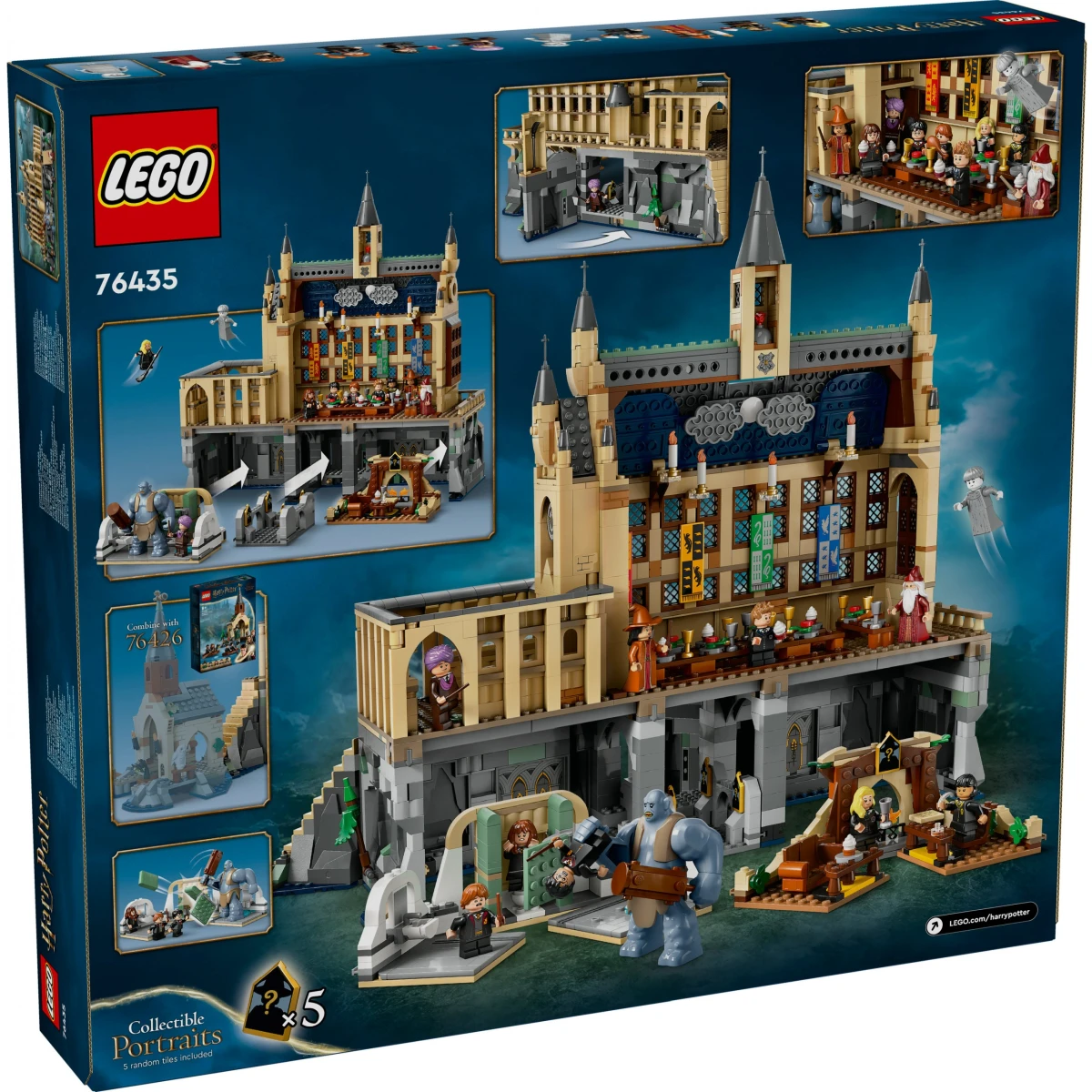 LEGO® Harry Potter Schloss Hogwarts: Die Große Halle 76435 LEGO® Harry Potter Schloss Hogwarts: Die Große Halle 76435