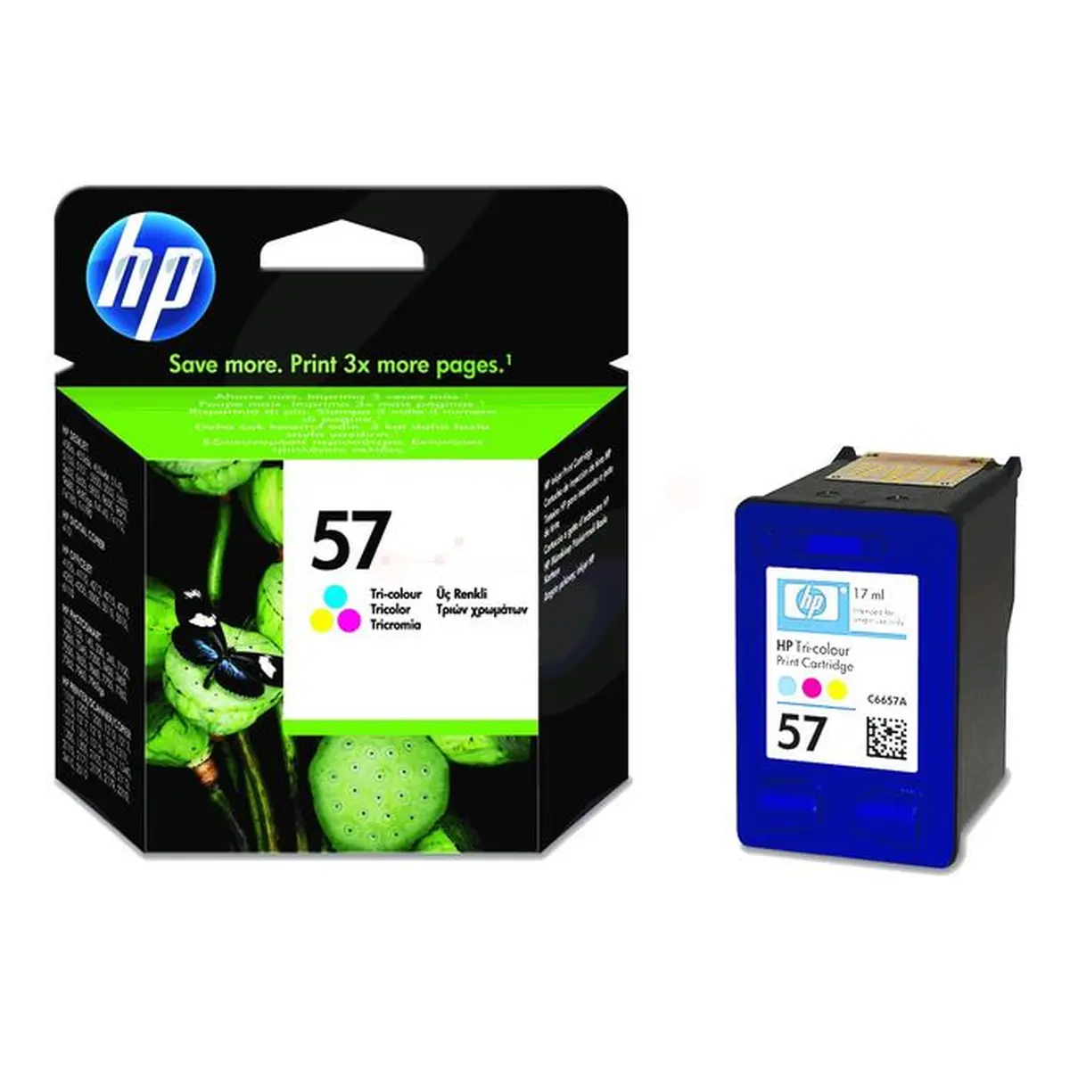 HP Druckerpatrone '57' farbig 17 ml | 500 Seiten