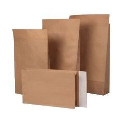flexiPAK Musterfaltenbeutel - 260 x 410 x 70 mm, 300 Stück, braun