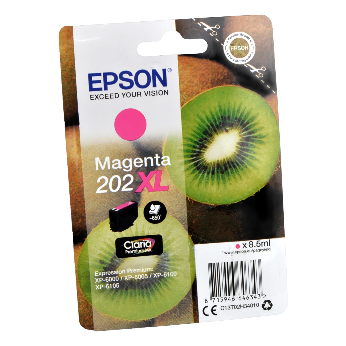 Epson Tinte C13T02H34010  Magenta 202XL  magenta