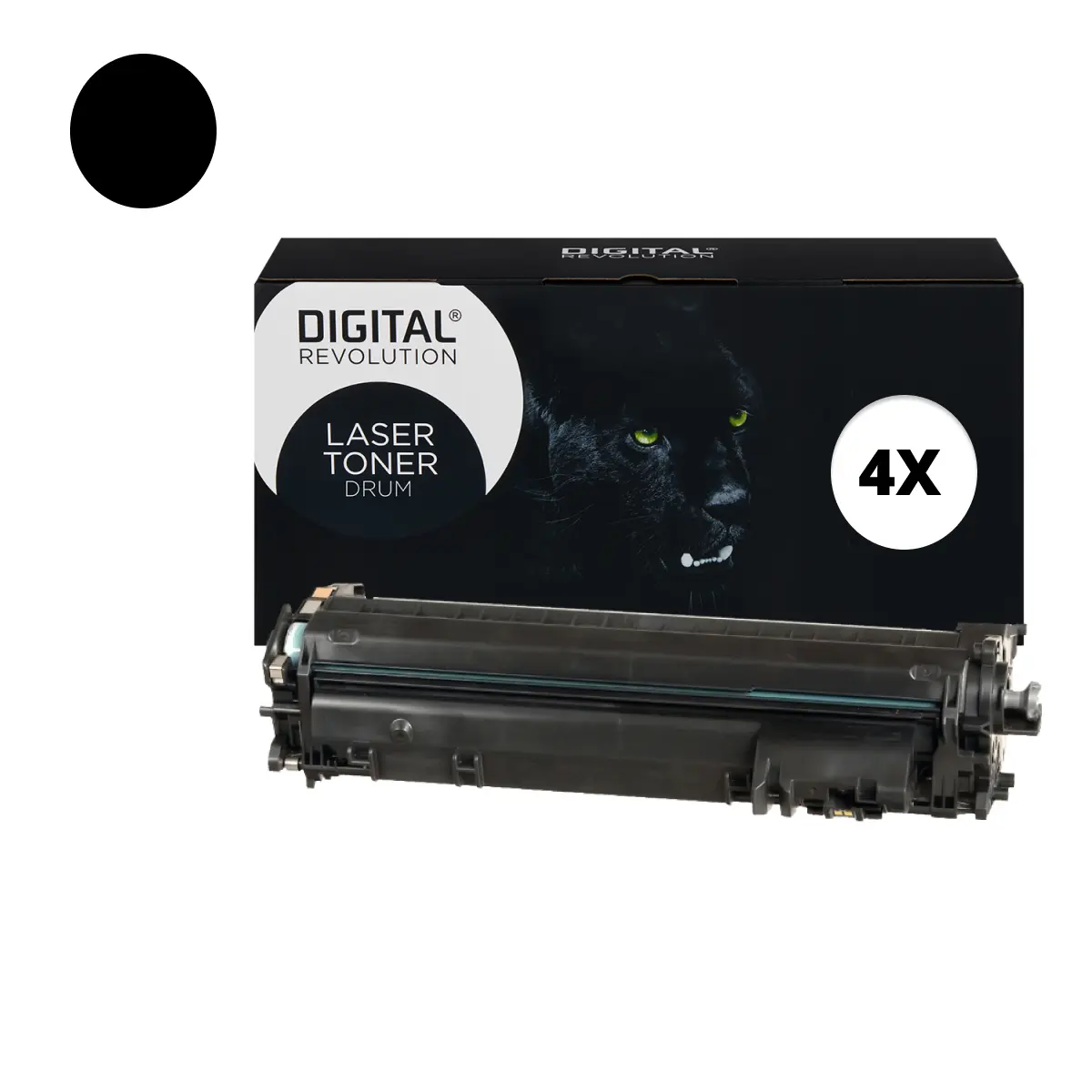 HP 05A - alternative Toner 4x 'schwarz' 2.300 Seiten - Digital Revolution