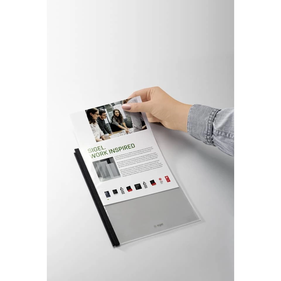 CONCEPTUM Prospekthülle Conceptum flex - A4, 5 Hüllen