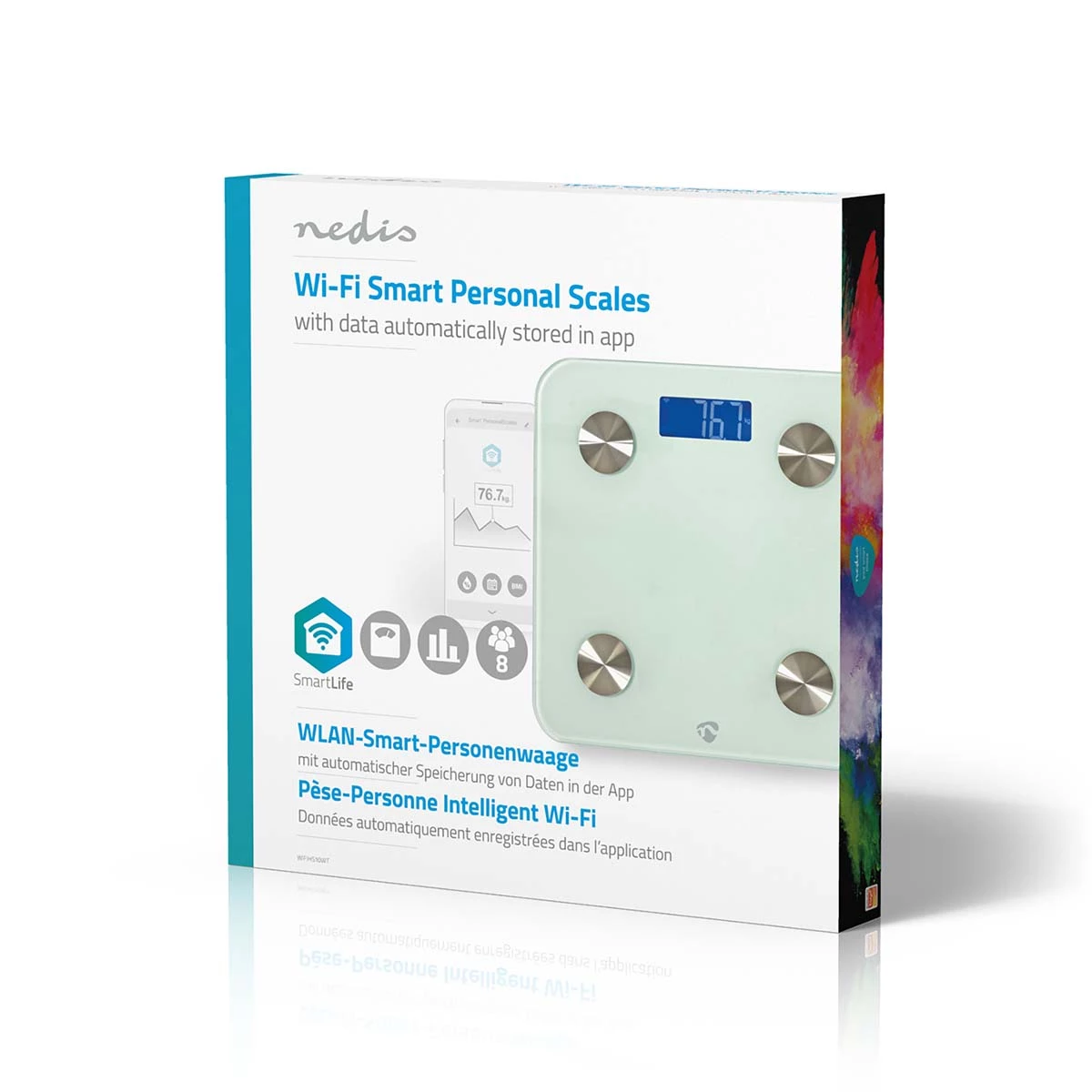 Nedis WIFI-SmartLife-Personenwaage