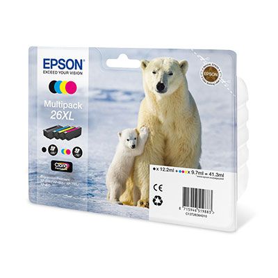 Epson MultiPack '26XL' BCMY