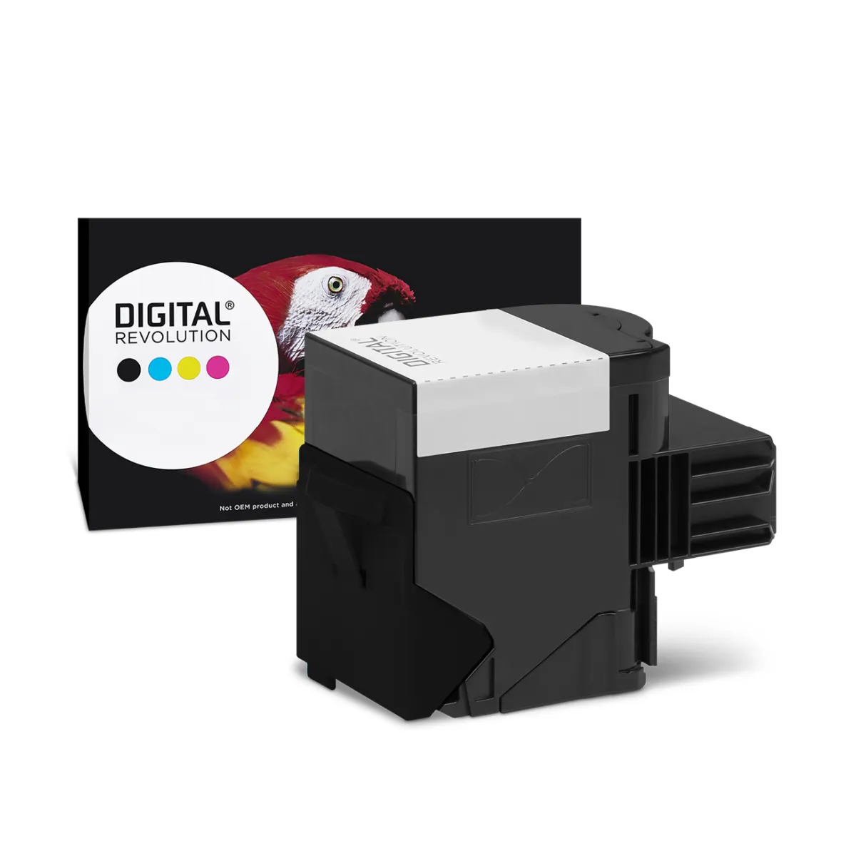 Lexmark 702K - alternativer Toner 'schwarz' 1.000 Seiten - Digital Revolution Lexmark 702K - alternativer Toner 'schwarz' 1.000 Seiten - Digital Revolution