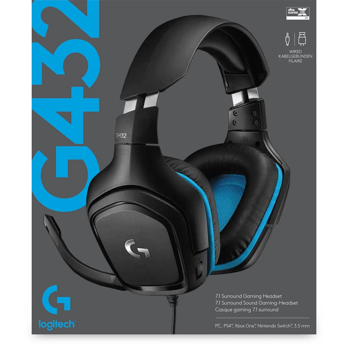 Logitech G432 Gaming Headset 