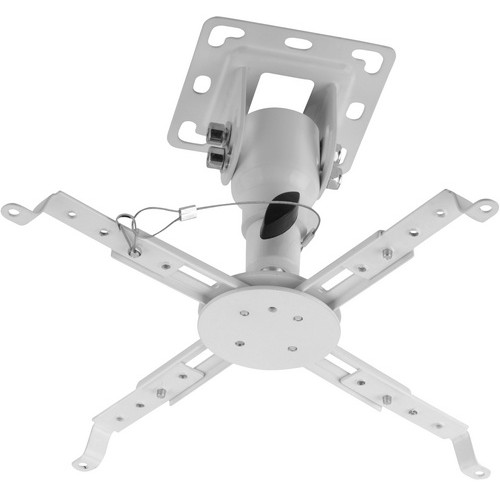 myWall Deckenhalterung, schwenkbar + neigbar, für Projektoren 20kg H 16-7 W25mm White