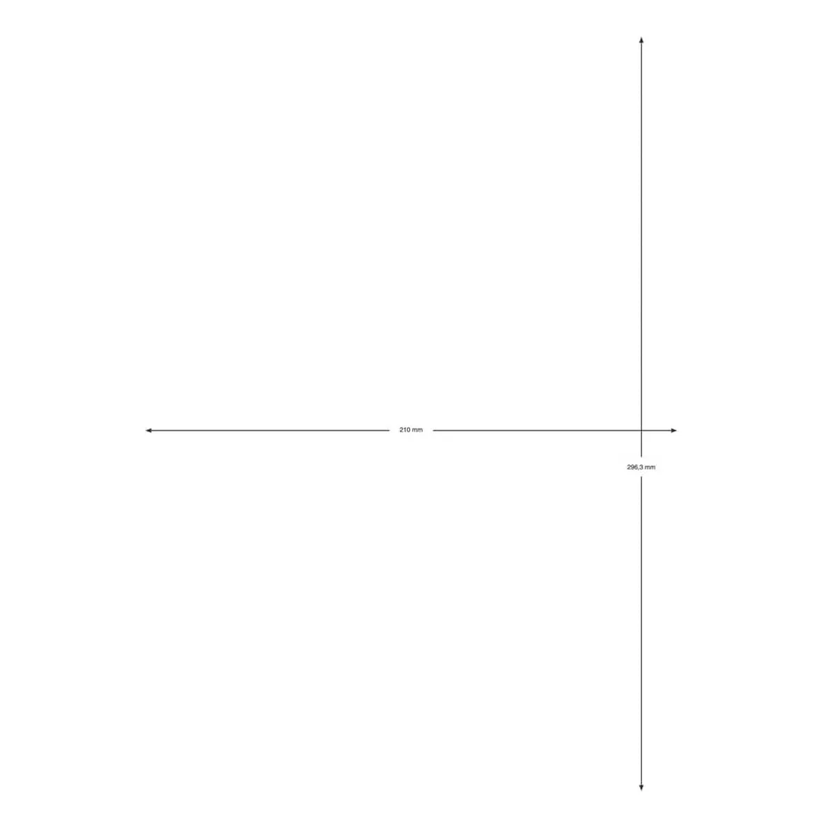 Q-Connect Inkjet+Laser+Kopier-Etiketten - 210,0x297,0 mm, weiß, 100 Stück/100