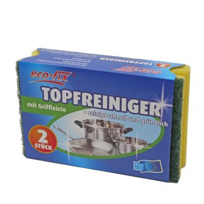 Topfreiniger mit Griff, 2 Stück