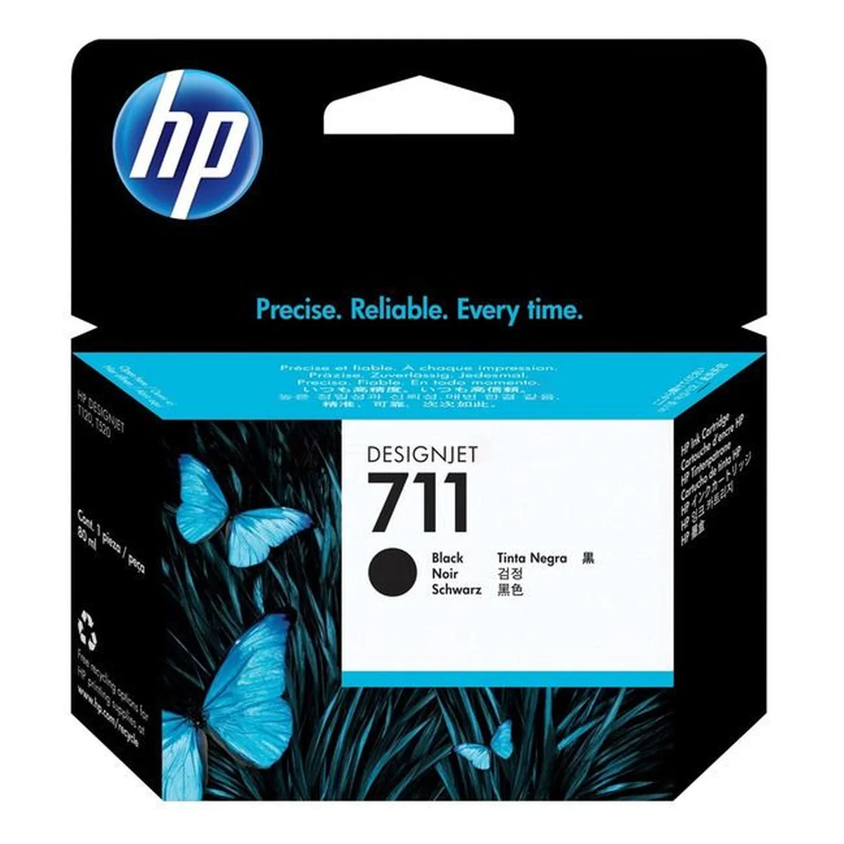 Druckerpatrone HP 711 schwarz 80 ml (CZ133A)
