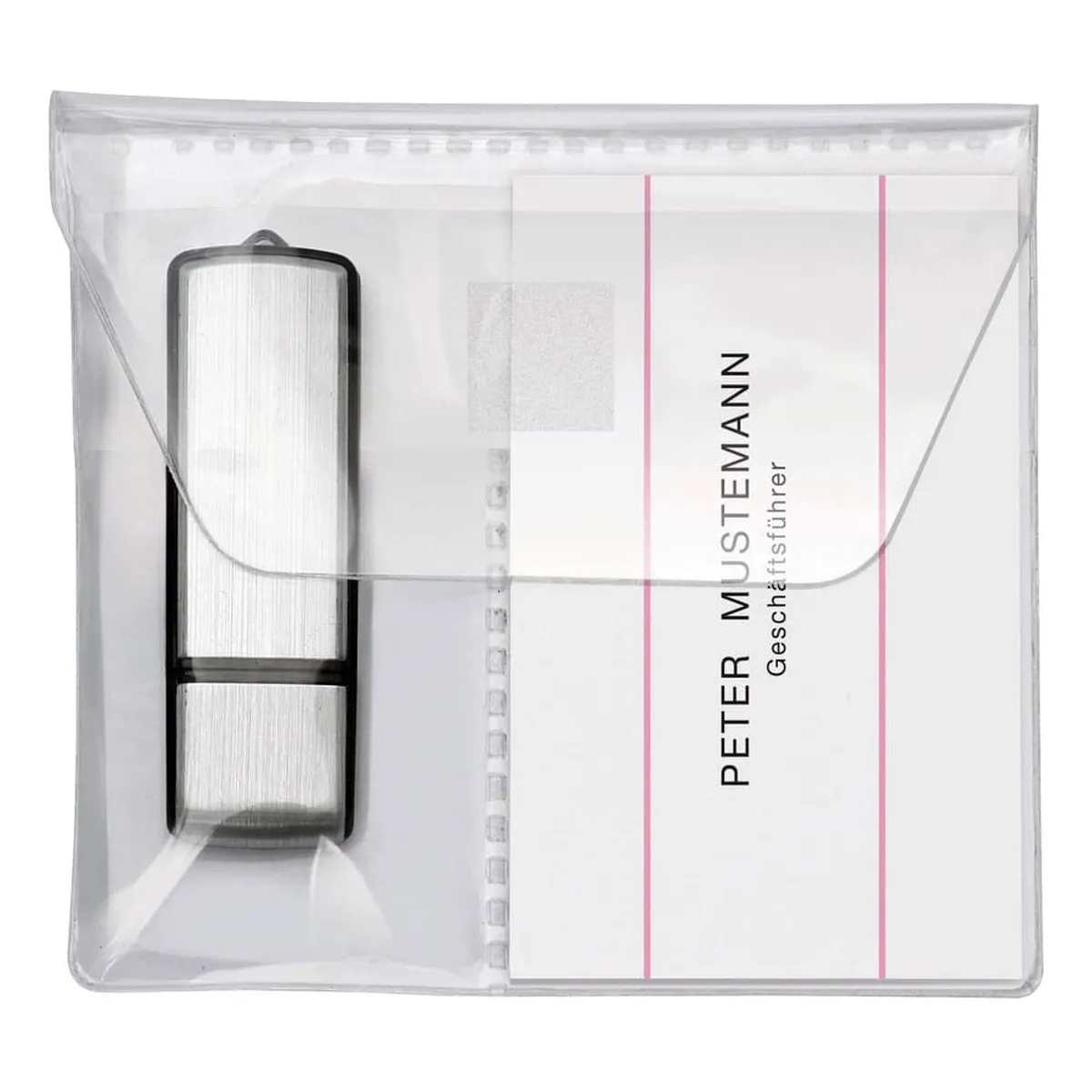 Veloflex USB Stick-Hüllen zum Einkleben - 5 Stück