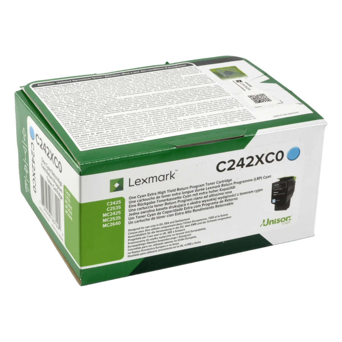 Lexmark Toner cyan 3.500 Seiten (C242XC0)