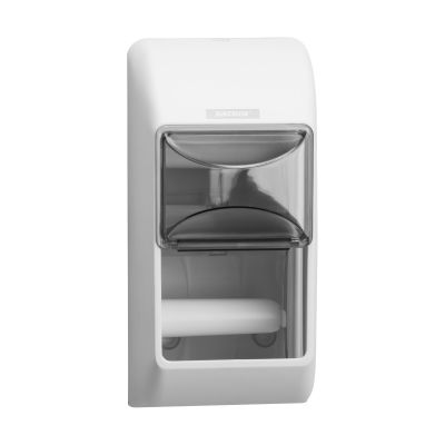 KATRIN Toilettenpapierspender - weiß, für 2 Rollen