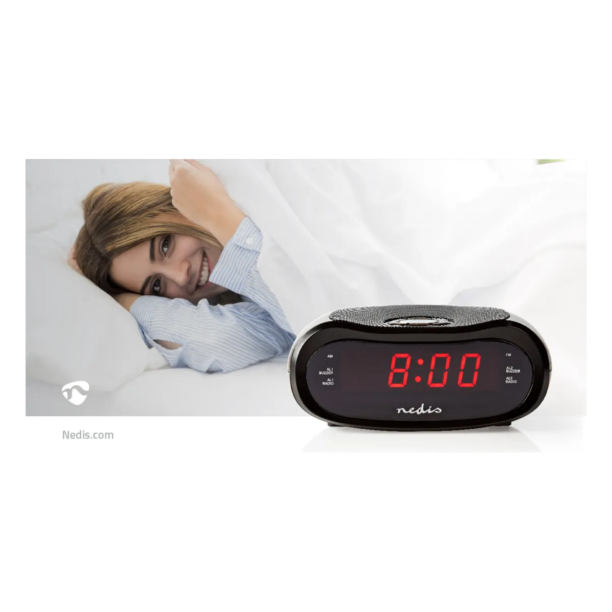 Nedis Digital-Wecker-Radio