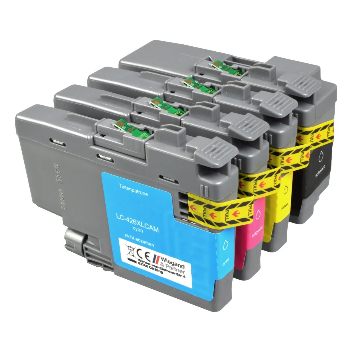 Brother LC-426 - alternative Patrone MultiPack 'schwarz cyan magenta gelb' 21000 Seiten - Digital Revolution