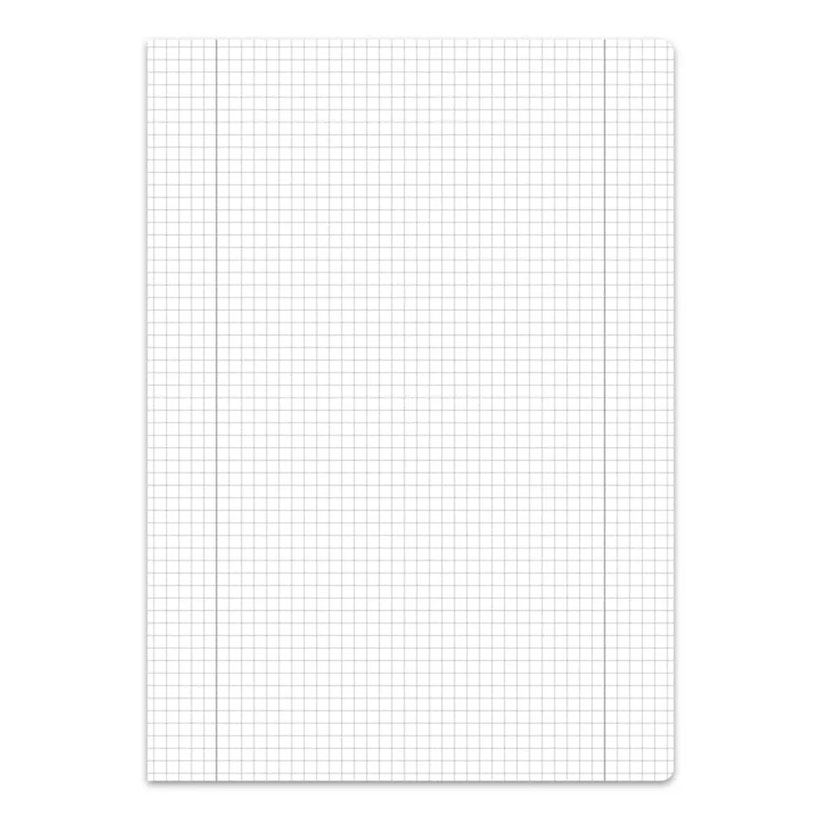 Ursus Basic Heft LIN28 - A4, 16 Blatt, 80 g/qm, kariert mit Randlinien