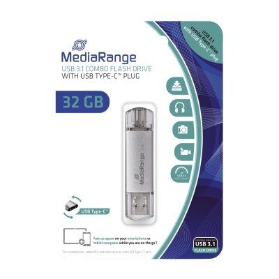 USB Stick 3.1 Kombo-Speicherstick, mit USB Type-C™ Stecker - 32 GB