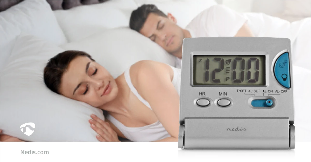 Nedis Digital-Schreibtisch-Wecker