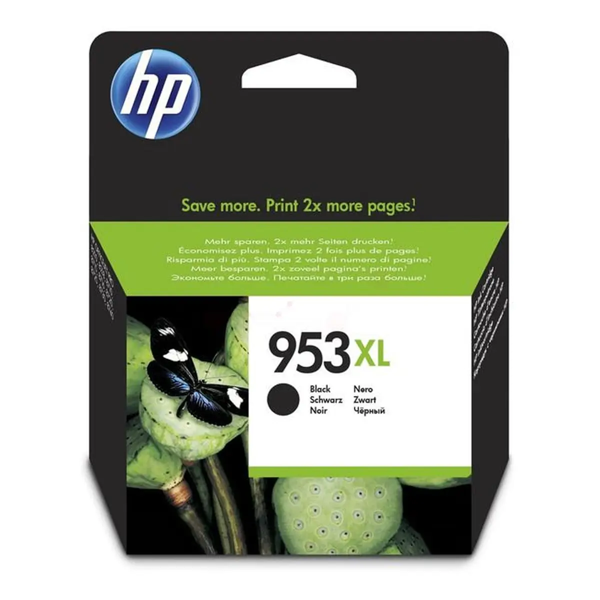 Druckerpatrone HP 953XL schwarz 42 ml | 2.000 Seiten (L0S70AE)