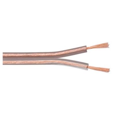 Goobay Lautsprecherkabel transparent CCA