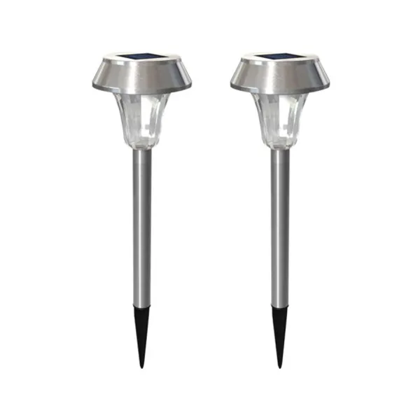 Aigostar LED Solar Außenleuchte, 2er Set