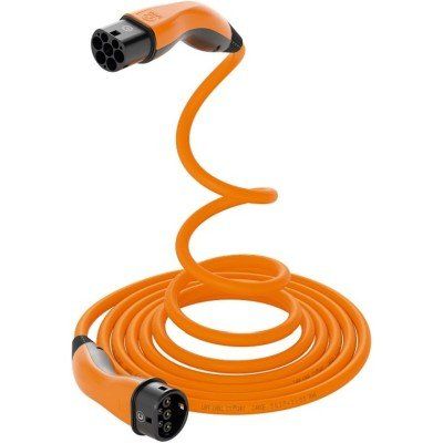 HELIX® Ladekabel Typ 2, bis zu 7,4 kW, 5 m, Orange