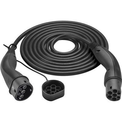 HELIX® Ladekabel Typ 2, bis zu 7,4 kW, 5 m, schwarz