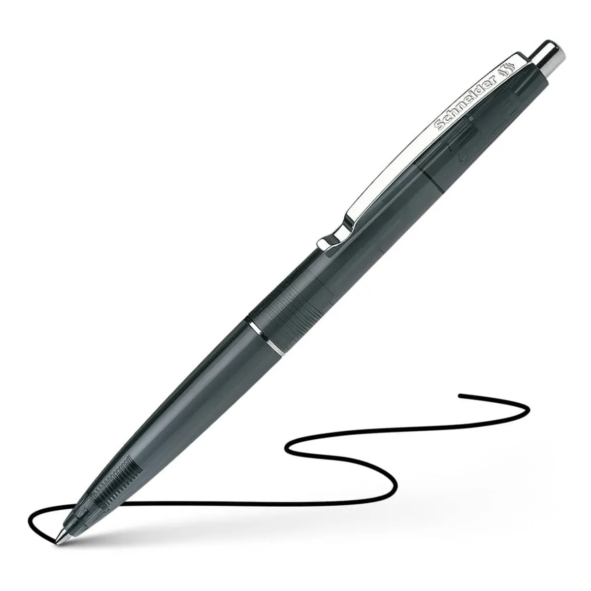 Schneider Kugelschreiber K20 Icy Colours - M, schwarz (dokumentenecht)