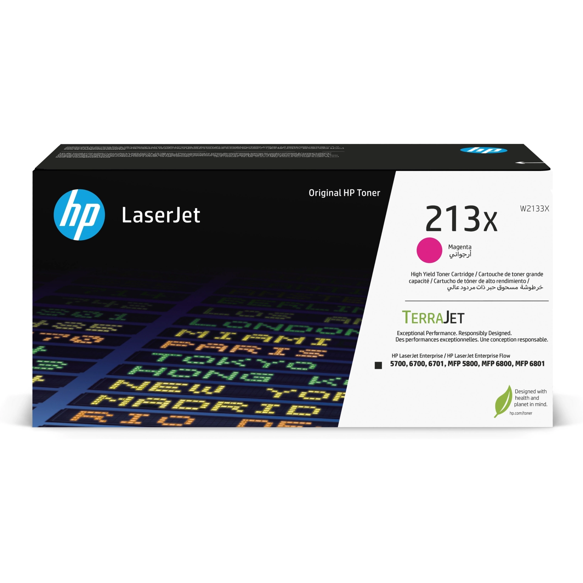 HP Toner '213X' magenta 6.000 Seiten