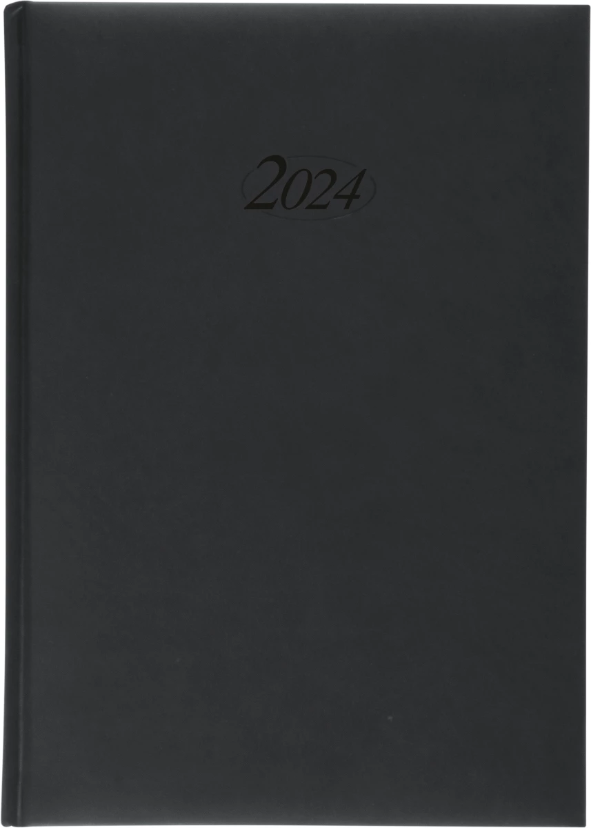 Wochenplaner Kalender schwarz 144 Seiten