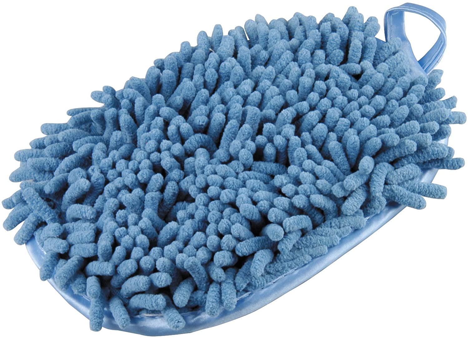 Nigrin Performance Mikrofaser Waschhandschuh - Langfloor-Seite und Insektennetz