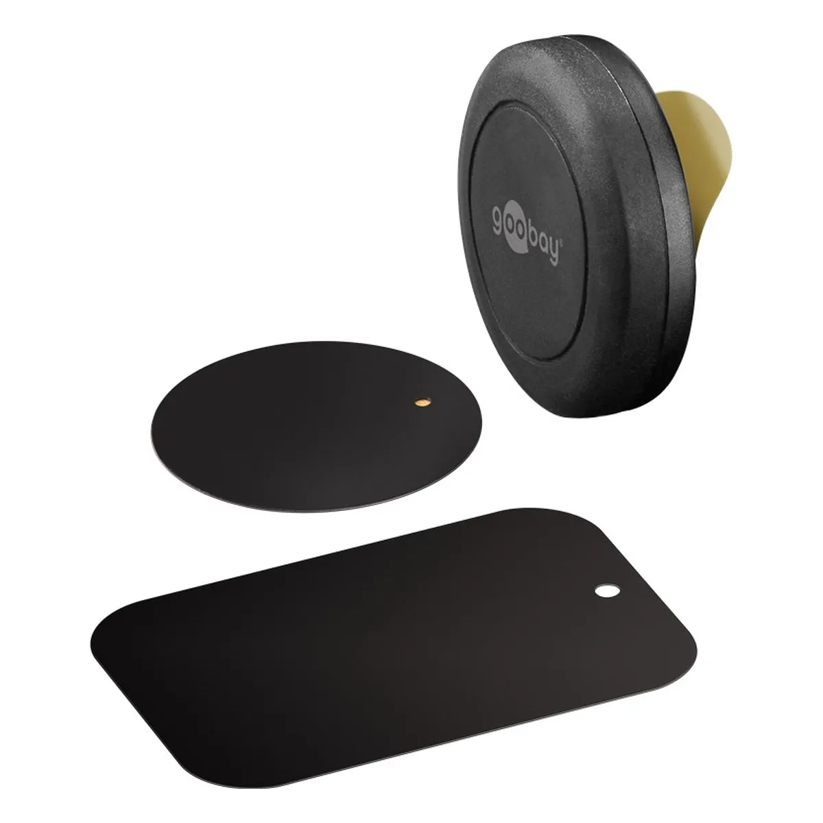 Goobay Universal Magnethalterung, selbstklebend