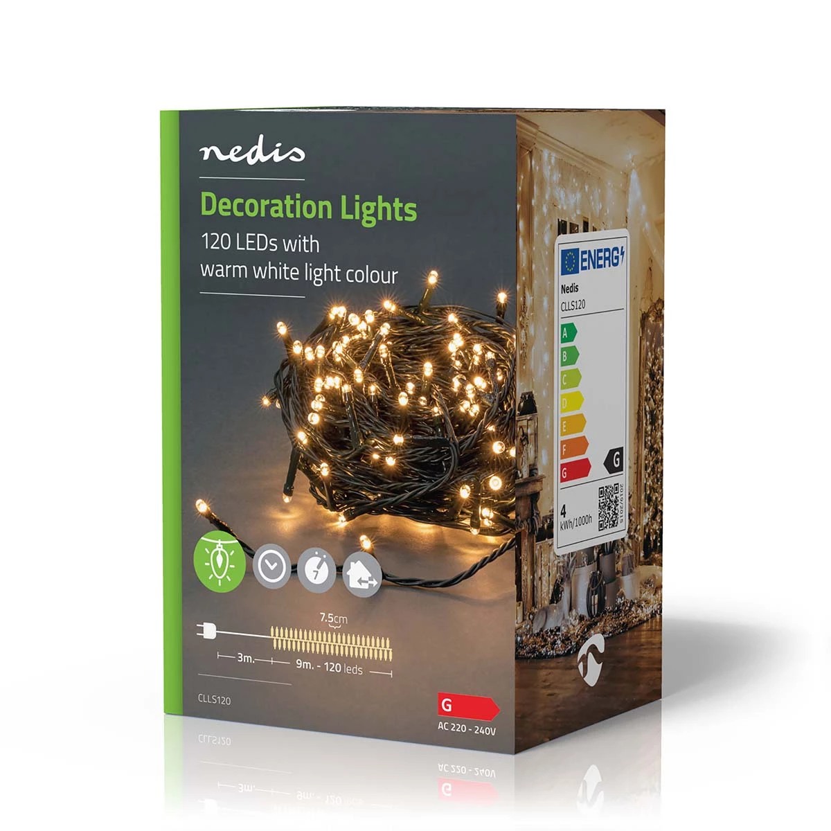 Nedis LED Lichterkette, 9m Nedis LED Lichterkette, 9m