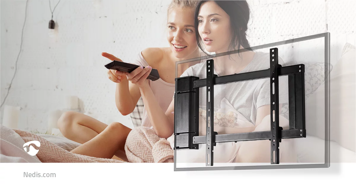 Nedis Motorisierte TV-Wandhalterung