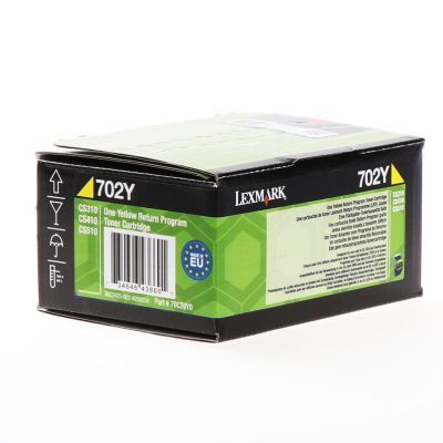 Lexmark 702Y Toner gelb 1.000 Seiten (70C20Y0)