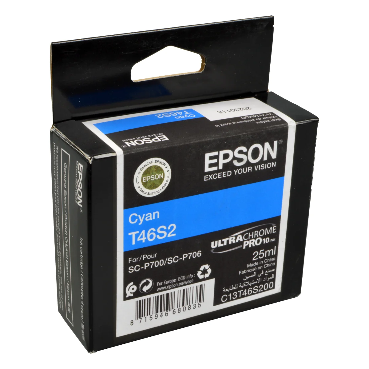 Epson Tinte C13T46S200  T46S2  cyan