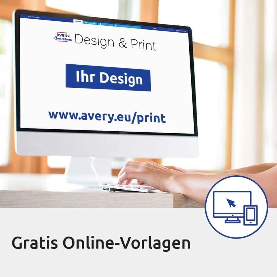 Avery Zweckform Home Office Etiketten Starter-Set - 189 Etiketten, sortiert
