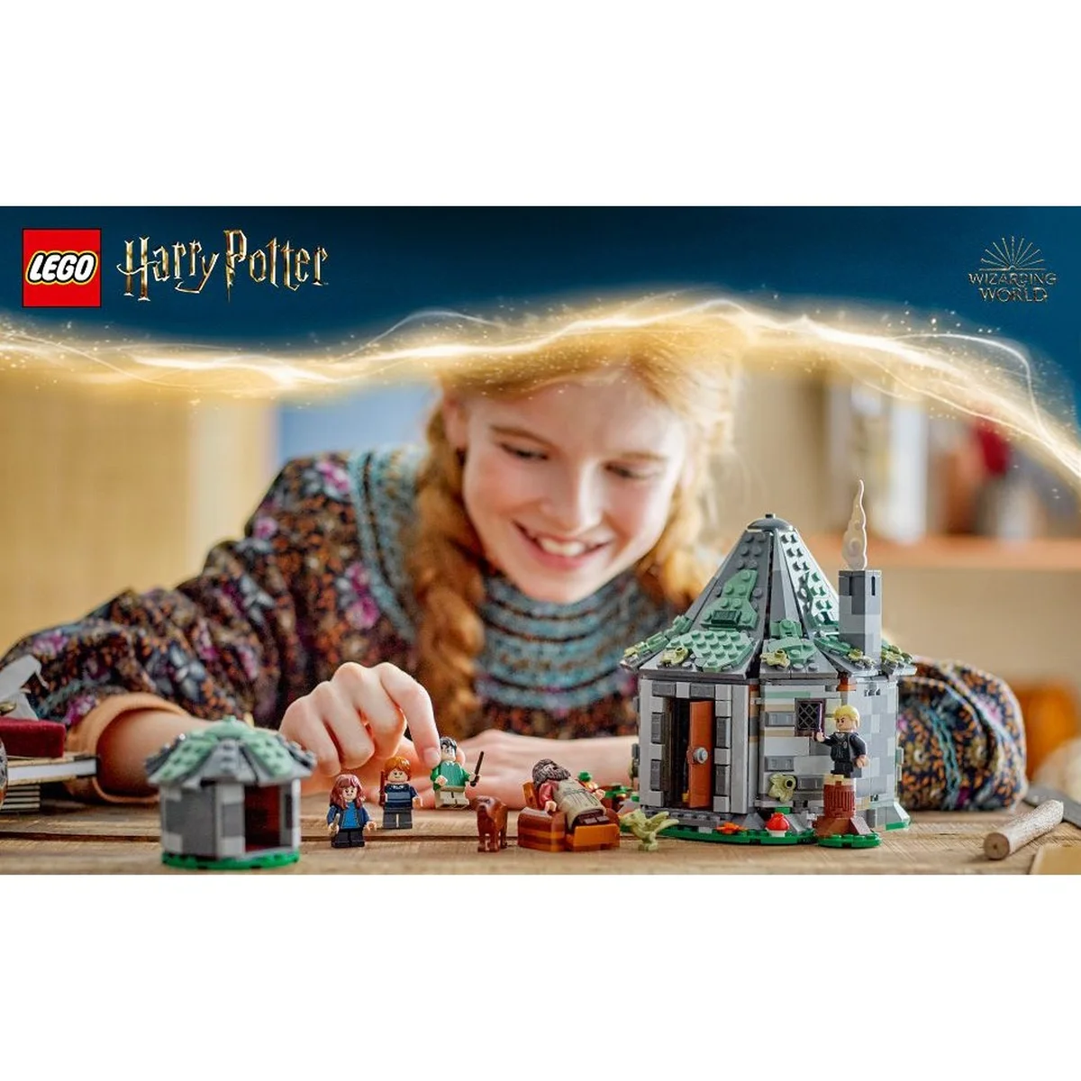 LEGO® Harry Potter Hagrids Hütte: Ein unerwarteter Besuch 76428