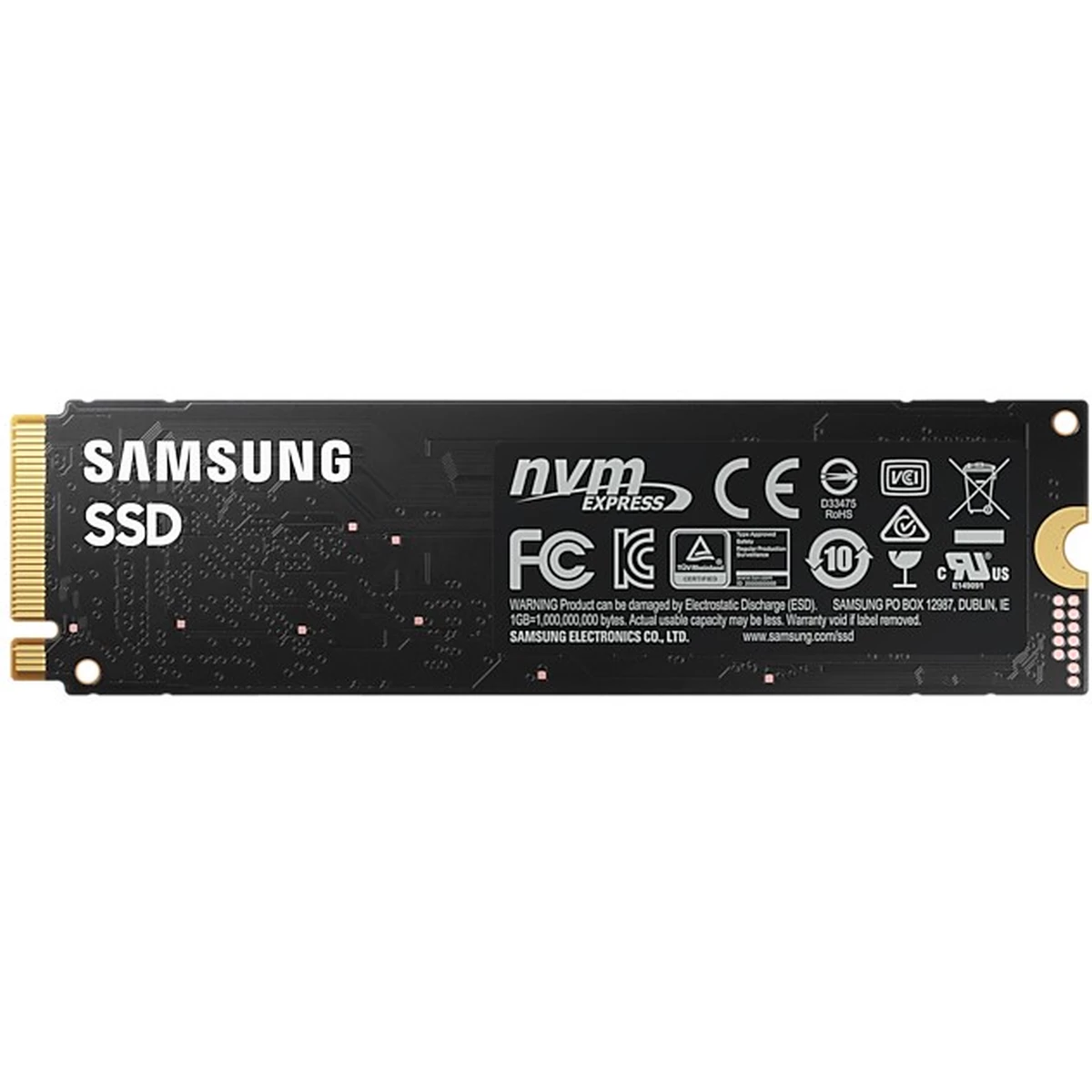 Samsung SSD M.2 500GB 980 NVMe PCIe 3.0 x 4 retail