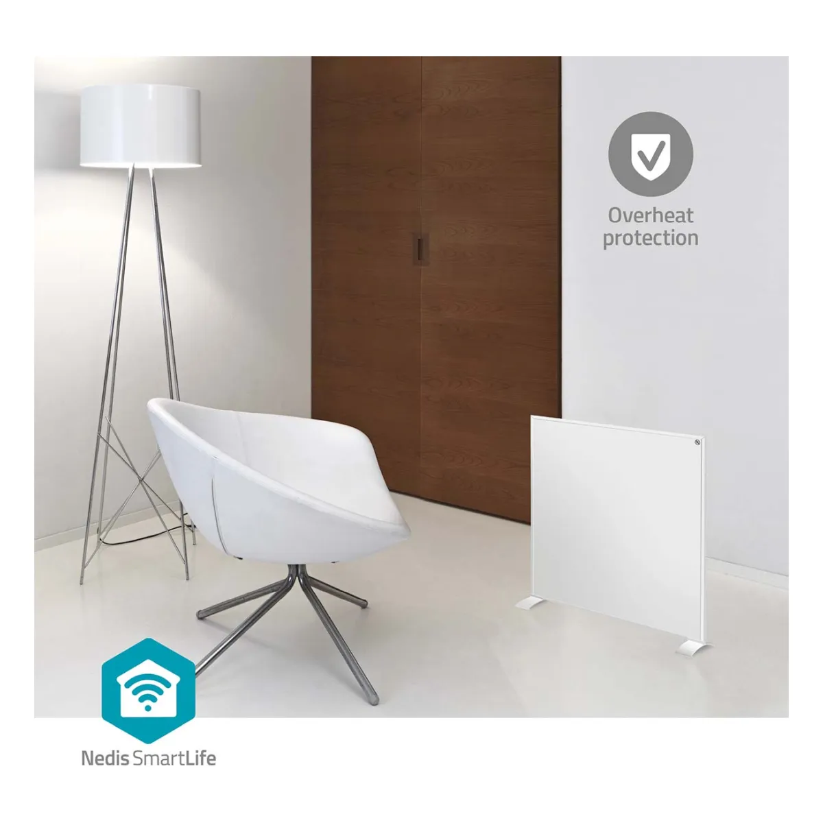 Nedis SmartLife Infrarot-Heizplatte 350 Watt