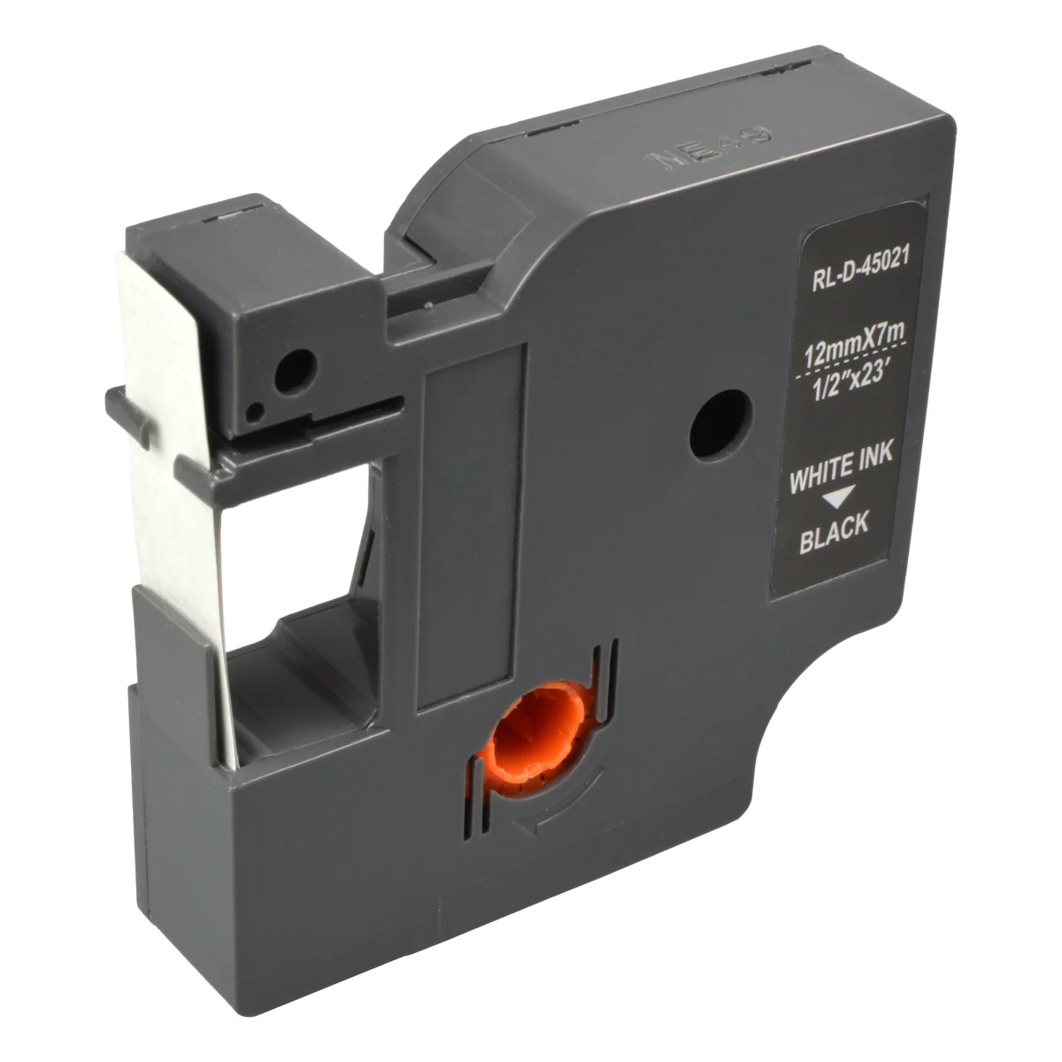Dymo S0720610 Schriftband alternativ weiß auf schwarz 12mm x 7 Meter - Digital Revolution
