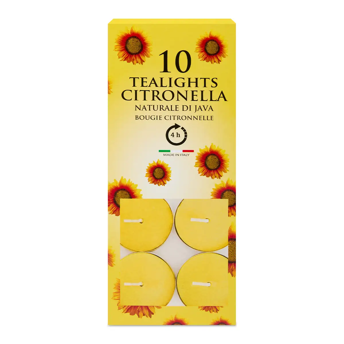 Citronella-Teelichter 10er Pack