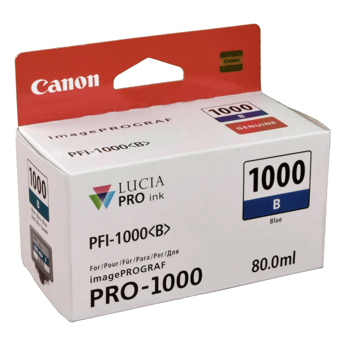 Canon Tinte 0555C001  PFI-1000B  blau