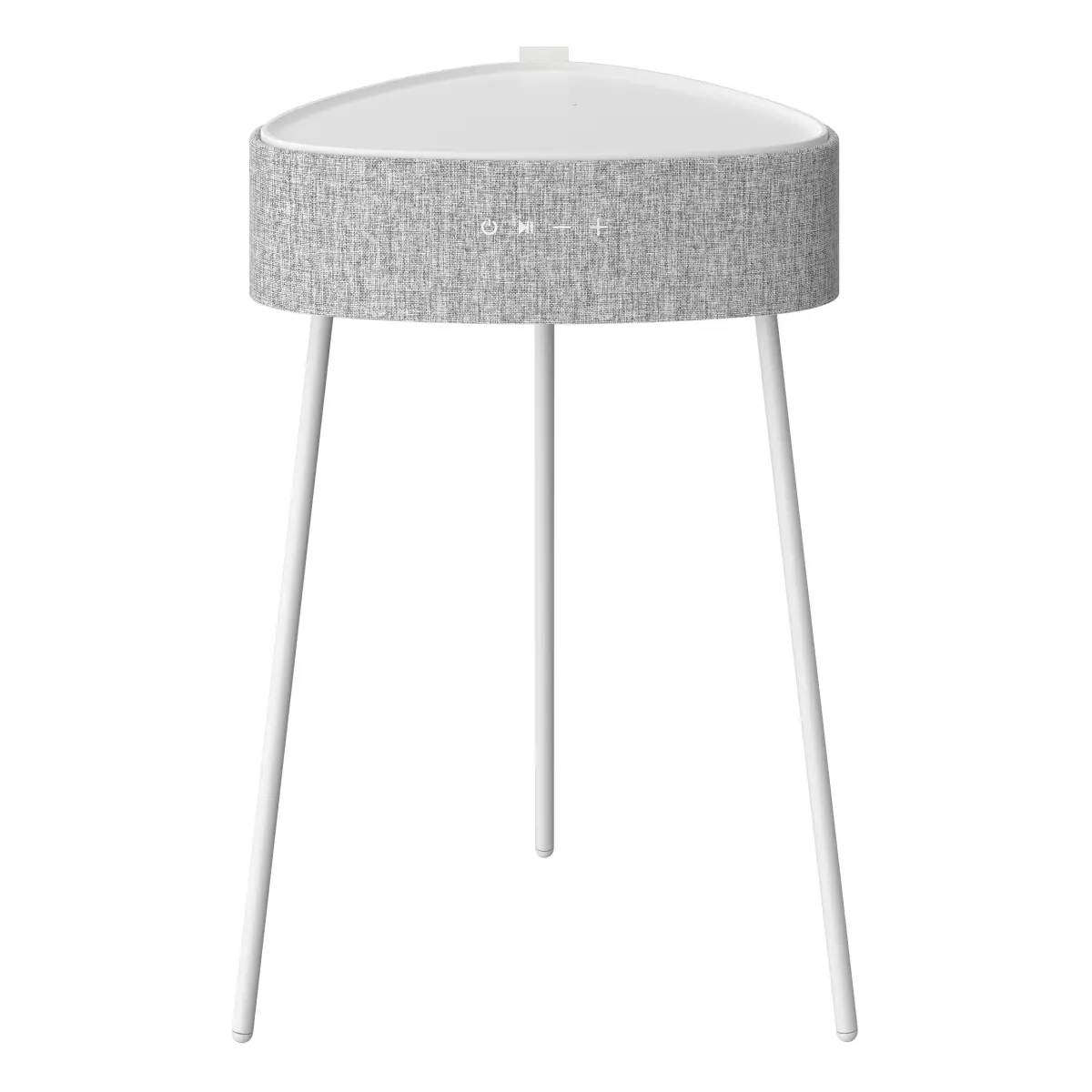 Fontastic Drahtloser Lautsprecher Mesu im Tisch Design weiß
