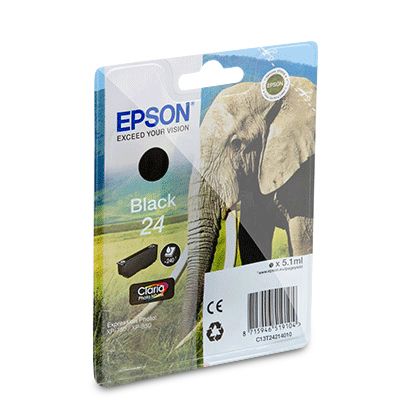 Epson Druckerpatrone '24' schwarz 5,1 ml