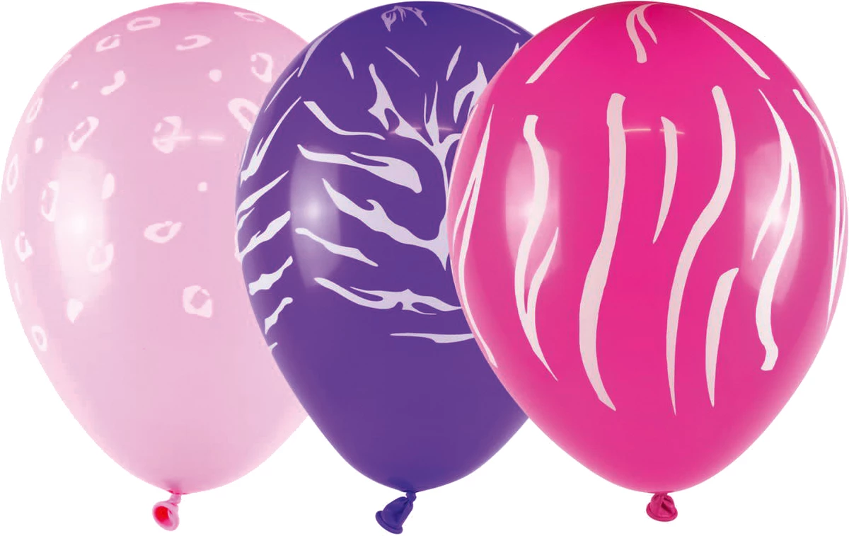 Stylex Luftballons Wild Animal, 6er Beutel