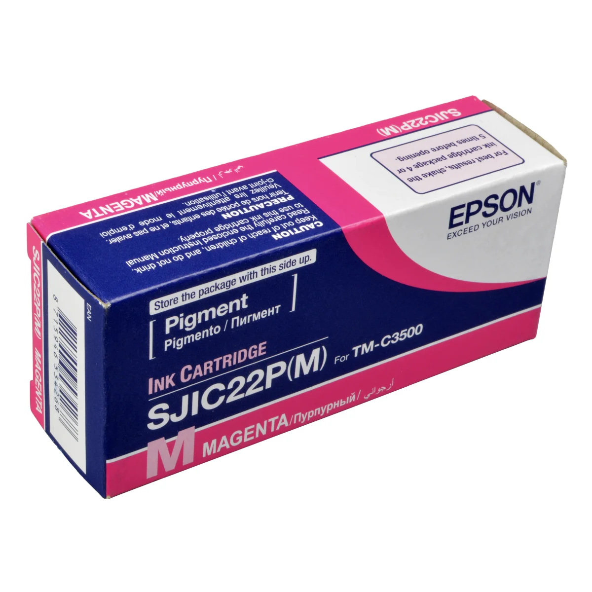 Epson SJI-C-22-P-(M) Druckerpatrone magenta 32,5 ml (C33S020603) Epson SJI-C-22-P-(M) Druckerpatrone magenta 32,5 ml (C33S020603)