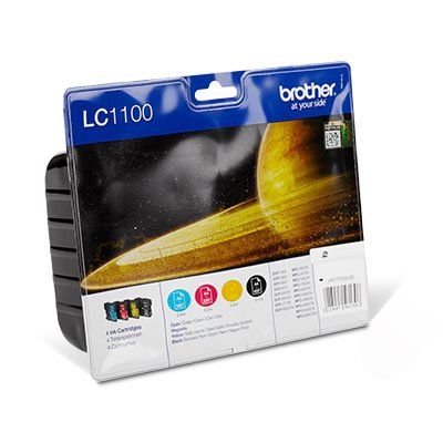 Brother MultiPack 'LC-1100VALBPDR' BCMY 28,6 ml